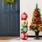 Glitzhome® 36.25" Christmas Resin Stacked Ornament Porch Decor